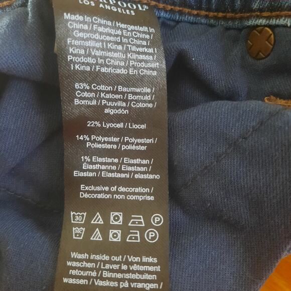 Liverpool Womens The Boyfriend Button Fly Jeans Size 32/14 - Picture 6 of 8